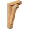 Ekena Millwork Balboa Craftsman Smooth Bracket w/ Offset Brace, Western Red Cedar, 5 1/2"W x 18"D x 30"H BKT0604X18X30BOA04SWR - alternate 1